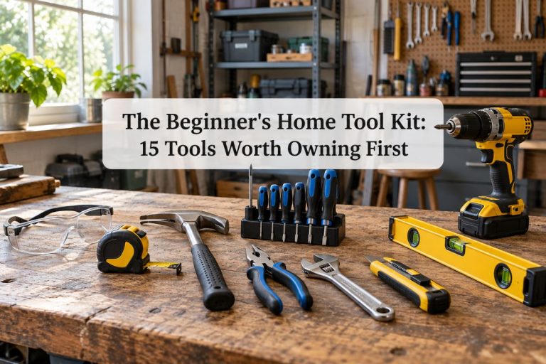 beginners home tool kit essentials