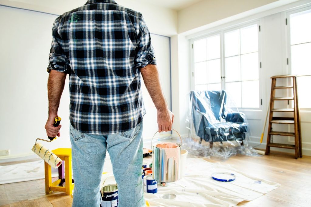 easy first projects room by room