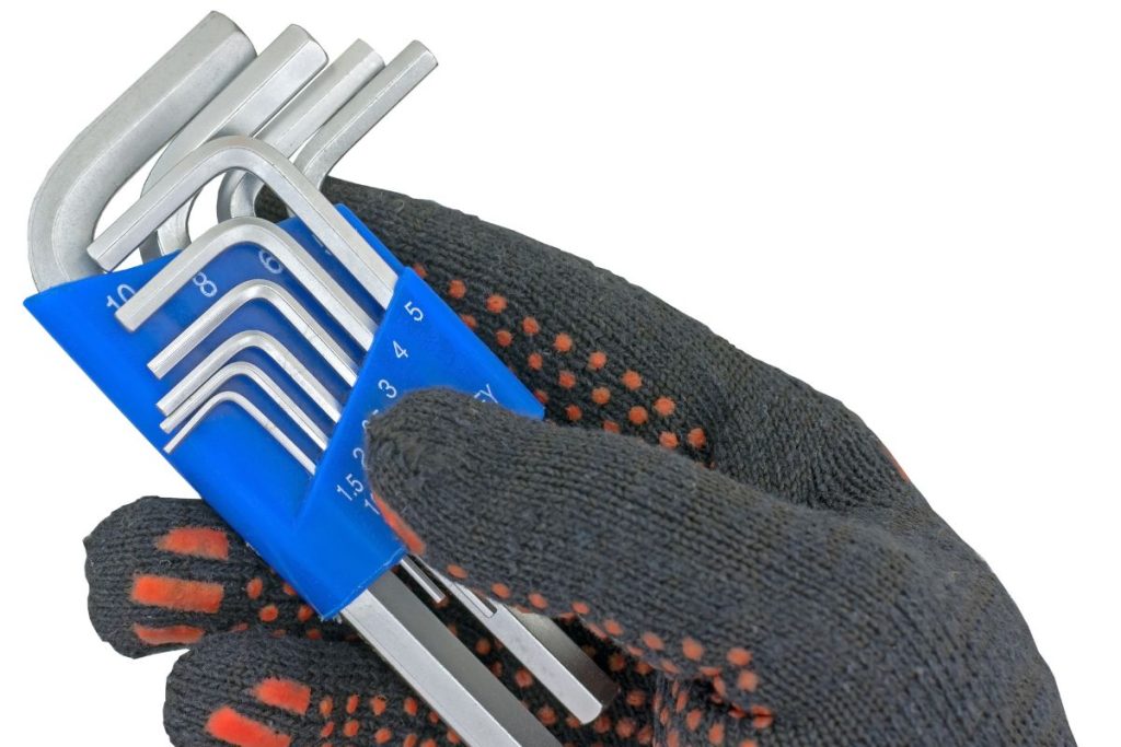 l shaped hex key or alan wrench